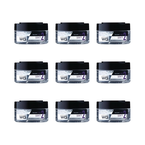 Hair Styling Gel for Men 30gm each Pack of 9